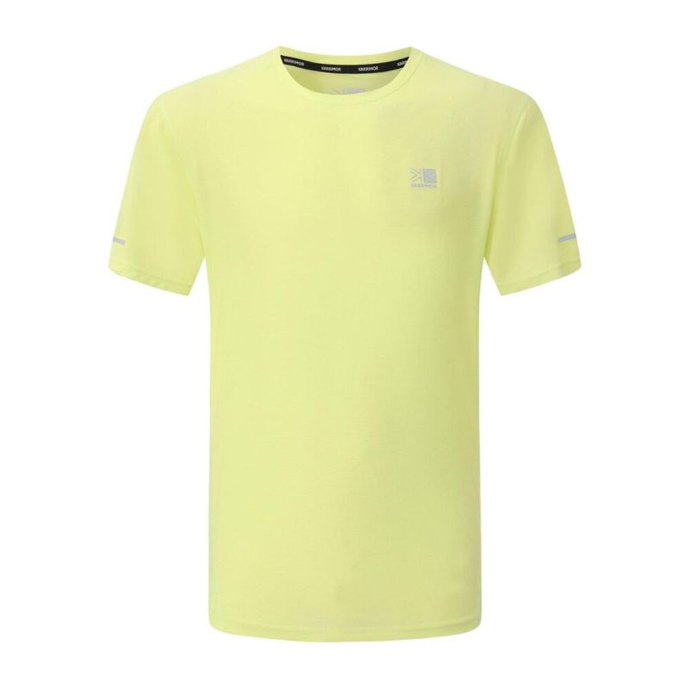 Karrimor Mens Running T-Shirt / Sunny Lime